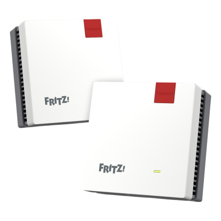 Mesh Set 20003126 tinklo „Wi-Fi“ sistema Dviguba juosta (2,4 GHz / 5 GHz) Wi-Fi 6 (802.11ax) Raudona, Balta Vidinis