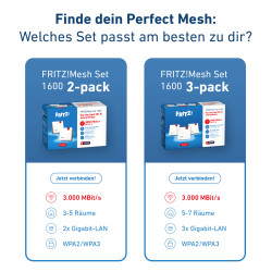 Mesh Set 20003126 tinklo „Wi-Fi“ sistema Dviguba juosta (2,4 GHz / 5 GHz) Wi-Fi 6 (802.11ax) Raudona, Balta Vidinis