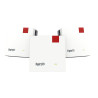 Mesh Set 20003127 tinklo „Wi-Fi“ sistema Dviguba juosta (2,4 GHz / 5 GHz) Wi-Fi 6 (802.11ax) Raudona, Balta Vidinis