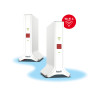 Mesh Set FRITZ! 4200 2-pack Edition International Dual-band (2.4 GHz / 5 GHz) Wi-Fi 6 (802.11ax) Red, White 2x2/4x4