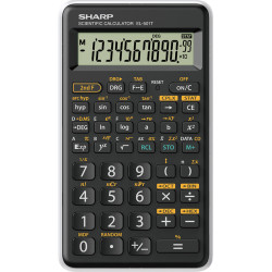 Sharp EL-501T calculator Pocket Scientific Black, White