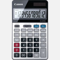Canon HS-20TSC skaičiuotuvas Desktopas Finansų skaičiuotuvas Juoda, Sidabras