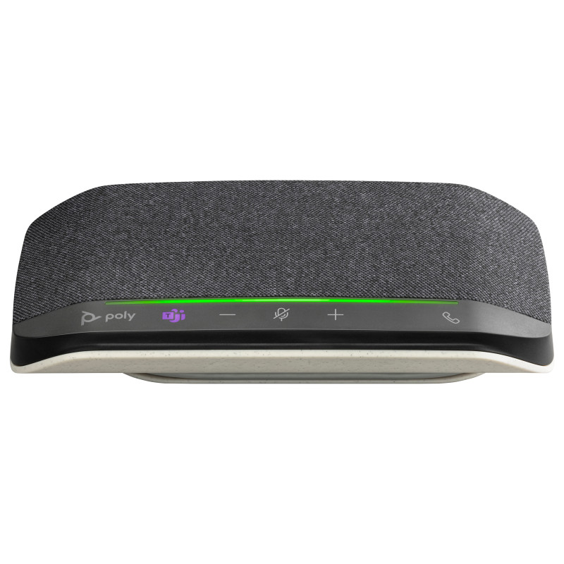 HP Poly Sync 10 Microsoft Teams Certified Speakerphone telefonas su garsiakalbiu PC Sidabras