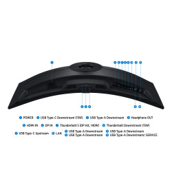 Samsung S85TH kompiuterio monitorius 101,6 cm (40") 5120 x 2160 pikseliai WUHD LCD Juoda