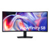 Samsung S85TH computer monitor 101.6 cm (40") 5120 x 2160 pixels WUHD LCD Black