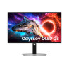 Samsung G80SH kompiuterio monitorius 68,6 cm (27") 3840 x 2160 pikseliai 4K Ultra HD OLED Sidabras