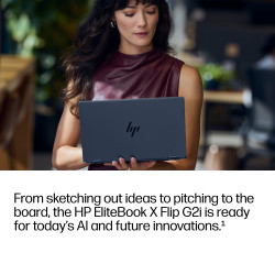 HP EliteBook X Flip G2i 14 inch Notebook Next Gen AI PC Copilot+ PC Intel Core Ultra X7 358H Hibridinis (du viename) 35,6 cm (14