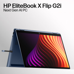 HP EliteBook X Flip G2i 14 inch Notebook Next Gen AI PC Copilot+ PC Intel Core Ultra X7 358H Hybrid (2-in-1) 35.6 cm (14") Touch