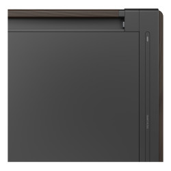 ASUS ProArt PA602 Wood Edition Modern Black - Metal Panel „Midi Tower“ Juoda, Medis