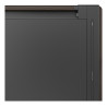 ASUS ProArt PA602 Wood Edition Modern Black - Metal Panel „Midi Tower“ Juoda, Medis