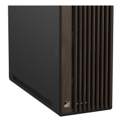 ASUS ProArt PA602 Wood Edition Modern Black - Metal Panel „Midi Tower“ Juoda, Medis