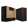 ASUS ProArt PA602 Wood Edition Modern Black - Metal Panel „Midi Tower“ Juoda, Medis