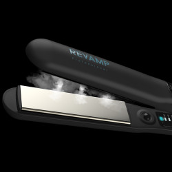 Revamp Progloss Steamcare Straightening iron Steam Black 3 m