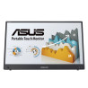 ASUS ZenScreen MB16AMTR kompiuterio monitorius 39,6 cm (15.6") 1920 x 1080 pikseliai „Full HD“ LCD Lietimui jautrus ekranas Juod