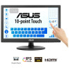 ASUS Touch VT169HE kompiuterio monitorius 39,6 cm (15.6") 1920 x 1080 pikseliai „Full HD“ LED Lietimui jautrus ekranas Stalo pav