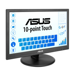 ASUS Touch VT169HE kompiuterio monitorius 39,6 cm (15.6") 1920 x 1080 pikseliai „Full HD“ LED Lietimui jautrus ekranas Stalo pav