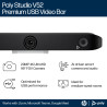 HP Poly V52 Balta 3840 x 2160 pikseliai