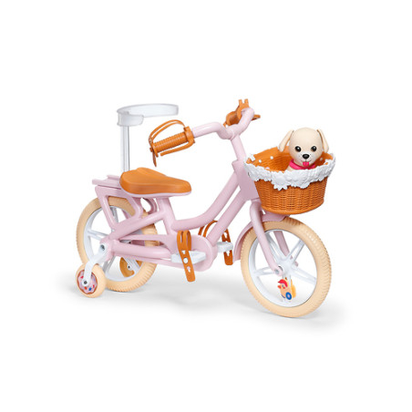 BABY born Bike with Lucky Lėlės dviračio rinkinys