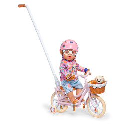 BABY born Bike with Lucky Doll bike set