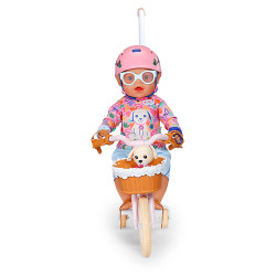 BABY born Bike with Lucky Lėlės dviračio rinkinys