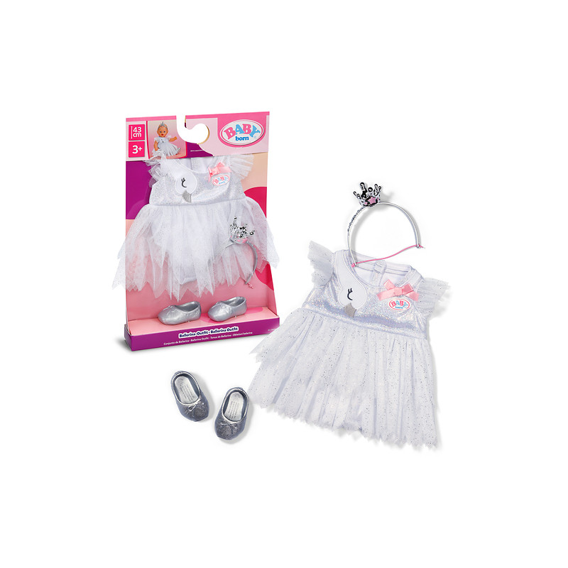 BABY born 840566 priedas lėlei Lėlės suknelė
