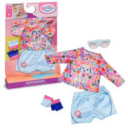 BABY born Bike Outfit 43cm Lėlės drabužių rinkinys