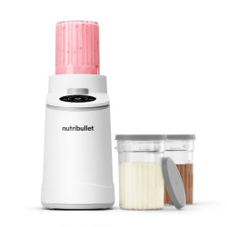 NutriBullet NBD0503W ledų gaminimo aparatas Ledų kokteilių gaminimo aparatas Balta