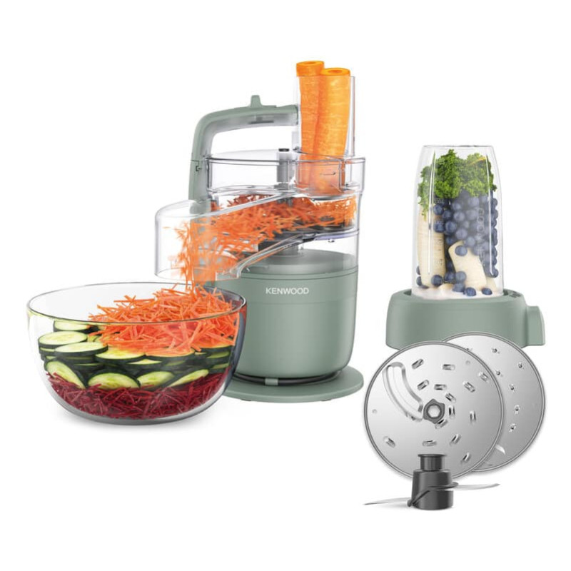 Kenwood MultiPro Go virtuvinis kombainas 900 W 1,3 L Žalia
