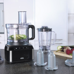 Braun FP 3132 BK virtuvinis kombainas 800 W 2,1 L Juoda