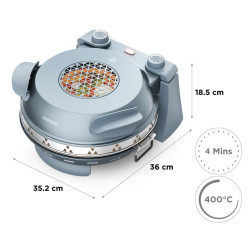 Kenwood My Pizzeria pizza maker/oven 1 pizza(s) Blue