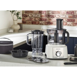 Kenwood MultiPro Express virtuvinis kombainas 1000 W 3 L Nerūdijančiojo plieno, Balta