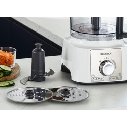 Kenwood MultiPro Express food processor 1000 W 3 L Stainless steel, White