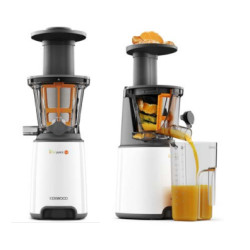 Kenwood JMP 400 WH sulčiaspaudė Lėtaeigė sulčiaspaudė 140 W Juoda, Balta