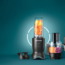 NutriBullet NB1224DG 0,9 L Pastatomas trintuvas 1200 W Tamsiai Pilka