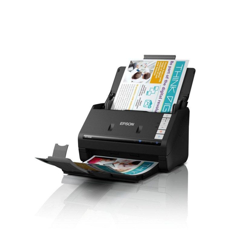 Epson WorkForce ES-550W ADF skeneris 600 x 600 DPI A4 Juoda