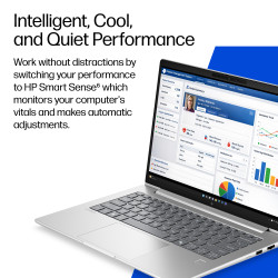 HP EliteBook 6 G2i Next Gen AI PC Intel Core Ultra 5 322 Nešiojamas kompiuteris 35,6 cm (14") WUXGA 16 GB DDR5-SDRAM 512 GB SSD 