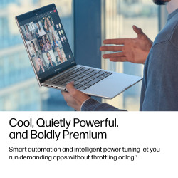 HP EliteBook 8 G2i Next Gen AI PC Copilot+ PC Intel Core Ultra 7 355 Nešiojamas kompiuteris 35,6 cm (14") WUXGA 32 GB LPDDR5x-SD