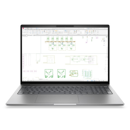 HP ZBook 8 G2i 16 Copilot+ PC Intel Core Ultra 7 356H Mobile workstation 40.6 cm (16") WUXGA 32 GB DDR5-SDRAM 512 GB SSD NVIDIA 