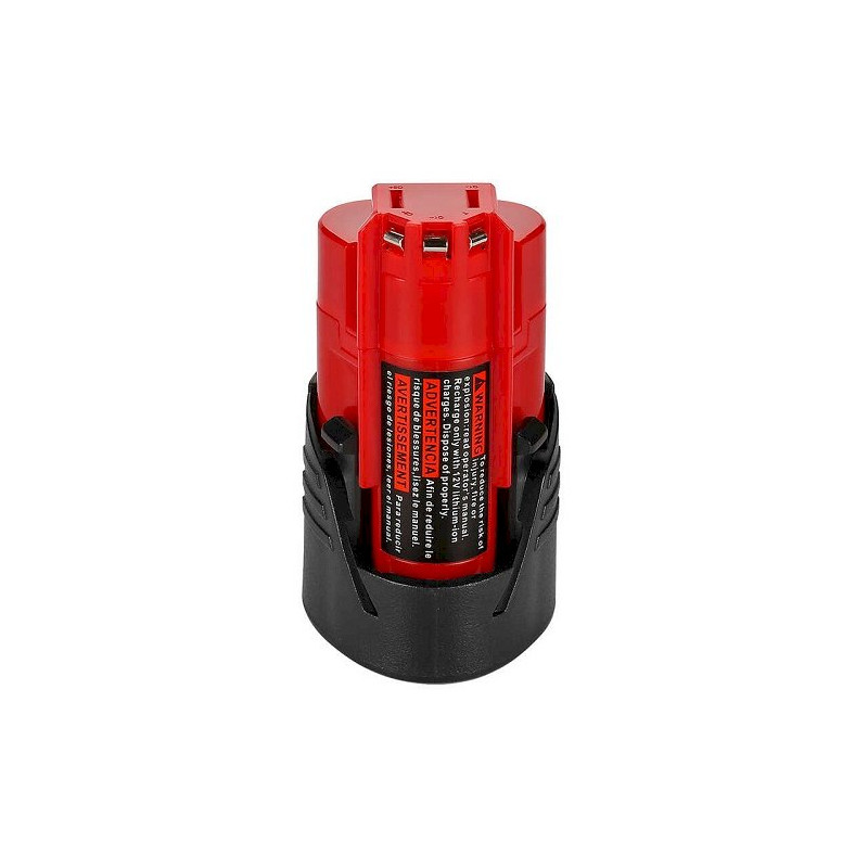 ExtraDigital Battery M12A for MILWAUKEE Power Tool Battery 10.8V-12V 2.0Ah Li-ion