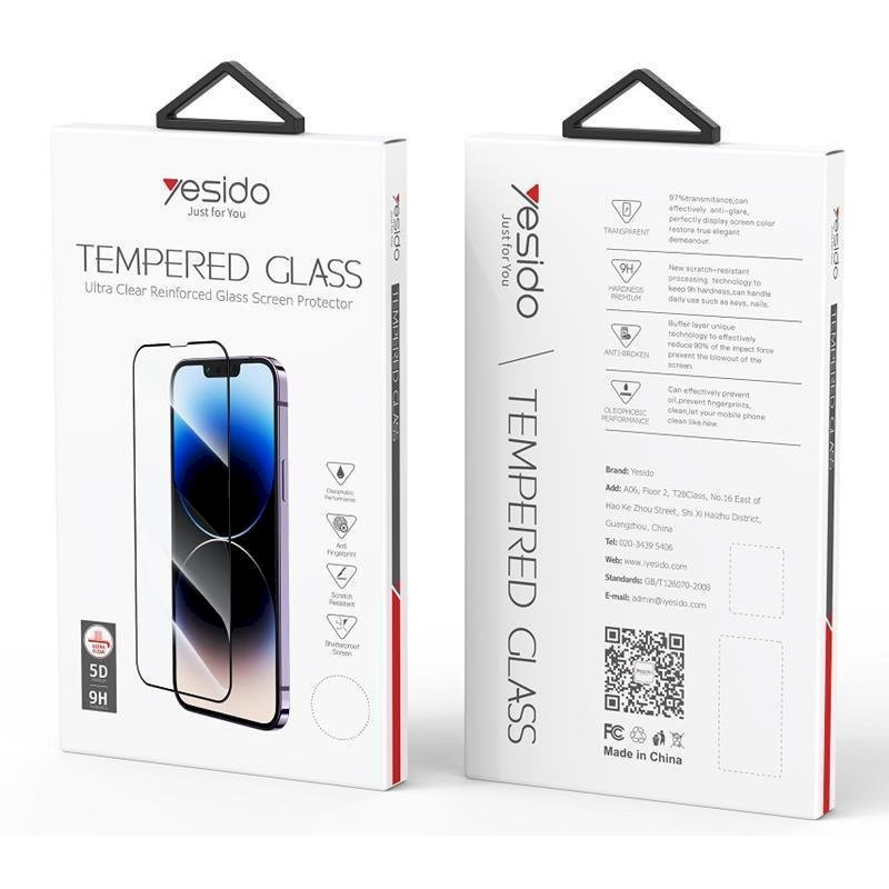 Yesido Tempered Glass 5D for Xiaomi Poco X7 Pro