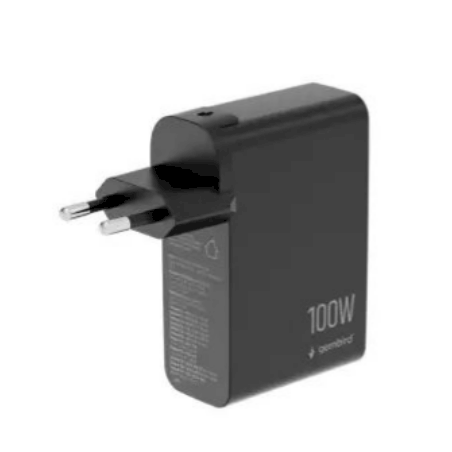 Gembird TA-UC-1A3C-PD100-01-BK Charger 100W