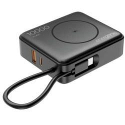 Gembird PB10-WPC15-LCD-01 Power bank with magnetic wireless charging