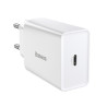 Baseus CCFS-SN02 Speed Mini Charger USB-C 20W / White