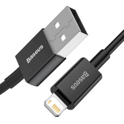 Baseus CALYS-A01 Superior Fast Charging Data Cable USB-Lightning 2.4A 1m / black