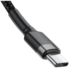 Baseus Cafule Cable USB-C 60W 1m / Gray/Black