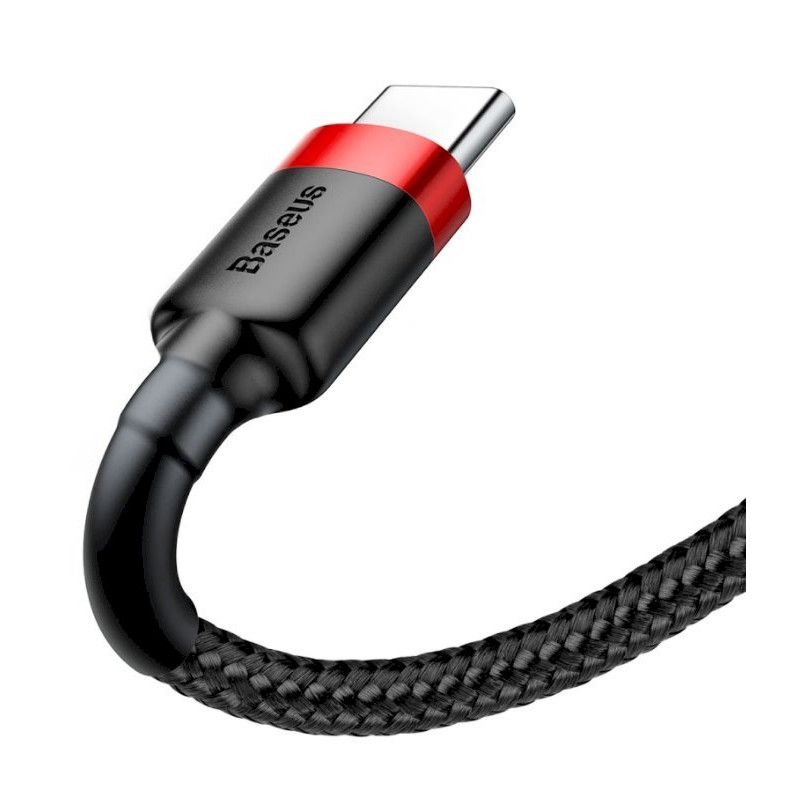 Baseus Cafule USB-C Cable 3A 1m / Red/Black