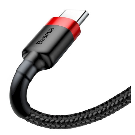 Baseus Cafule USB-C Cable 3A 1m / Red/Black