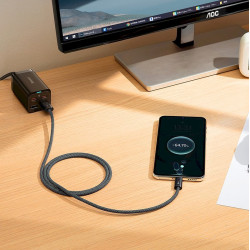 Baseus CALD000616 Dynamic Series Fast Charging Data Cable USB - USB-C 100W 1m / Gray