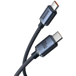 Baseus Crystal Shine Series Data Cable USB-C to USB-C 100W 1.2m / black