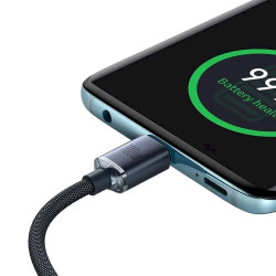Baseus Crystal Shine Series Data Cable USB-C to USB-C 100W 1.2m / black